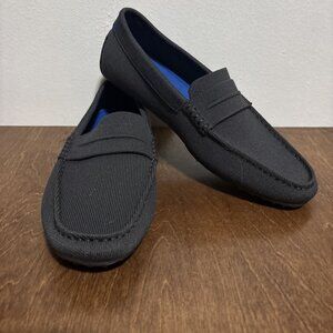 Rothy’s The Driving Loafer Navy Blue Slip On Shoes Men’s Size 12 New Without Box